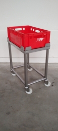 s/s mobile cart for E2 Crate 